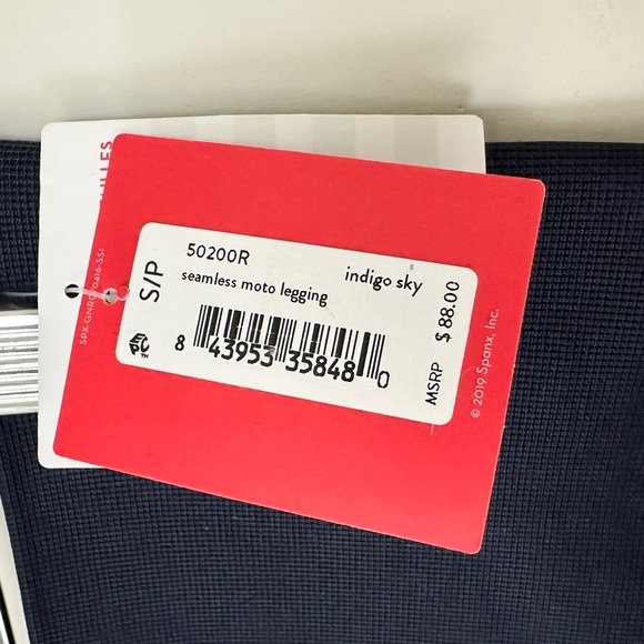 Spanx Look At Me Now Moto Seamless Leggings - Picture 10 of 13